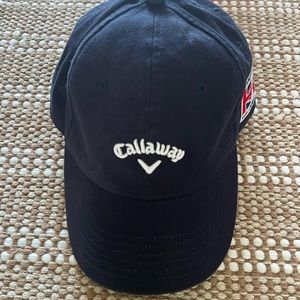 Callaway adjustable golf hat-navy